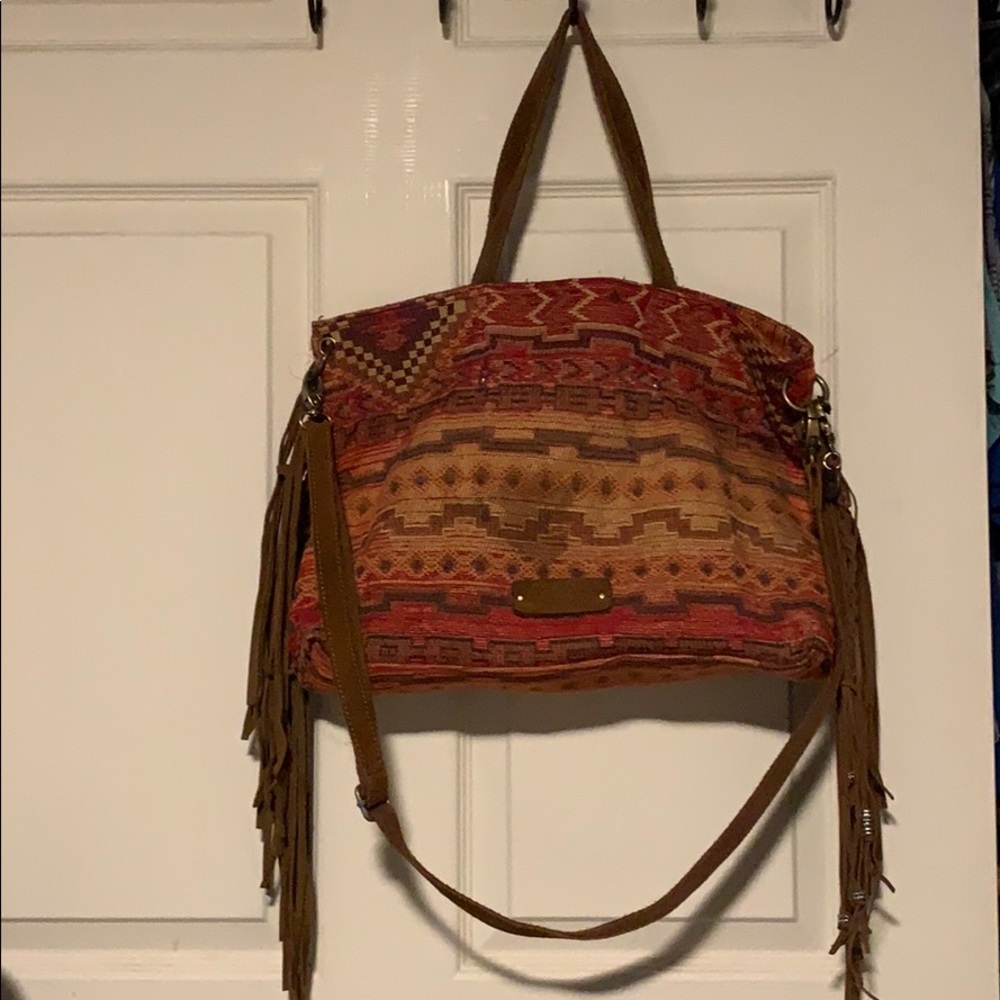 Lucky brand fringe purse